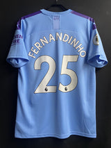 【2019/20】マンチェスター・シティ(H)/ CONDITION:A / SIZE:L / #25 / FERNANDINHO / プレミア優勝パッチ