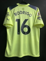【2022/23】マンチェスター・シティ(3rd)/ CONDITION:New / SIZE:L / #16 / RODRIGO / プレミア優勝、No room for racismパッチ