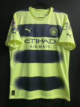 【2022/23】マンチェスター・シティ(3rd)/ CONDITION:New / SIZE:L / #16 / RODRIGO / プレミア優勝、No room for racismパッチ