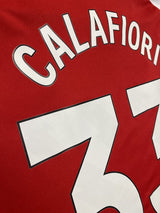 【2024/25】アーセナル(H)/ CONDITION:A / SIZE:XL / #33 / CALAFIORI / プレミア、No room for racismパッチ