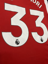 【2024/25】アーセナル(H)/ CONDITION:A / SIZE:XL / #33 / CALAFIORI / プレミア、No room for racismパッチ