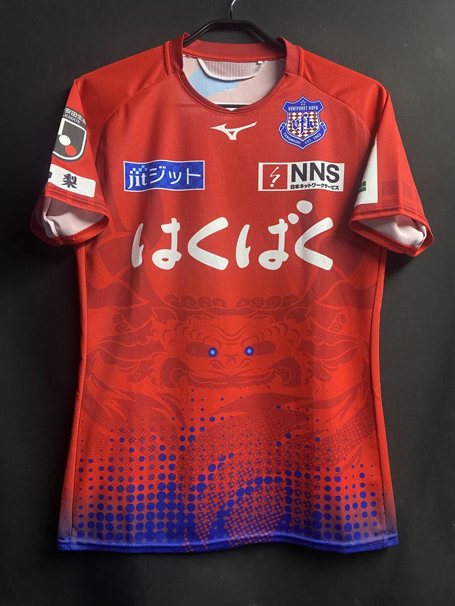 ヴァンフォーレ甲府　2019(H) ユニフォーム MIZUNO ヴァンフォーレ甲府 2019 夏季限定ユニフォーム