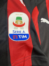 【2018/19】ACミラン(H)/ CONDITION:New / SIZE:M / #7 / S.CASTILLEJO / セリエAパッチ