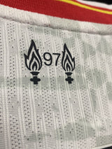 【2024/25】リバプール(3rd)/ CONDITION:A / SIZE:S / #38 / GRAVENBERCH / プレミア、No room for racismパッチパッチ / オーセンティック