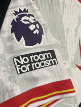 【2024/25】リバプール(3rd)/ CONDITION:A / SIZE:S / #38 / GRAVENBERCH / プレミア、No room for racismパッチパッチ / オーセンティック