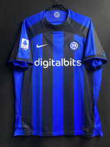 【2022/23】インテル(H)/ CONDITION:A / SIZE:XL / #10 / LAUTARO / セリエAパッチ