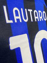 【2022/23】インテル(H)/ CONDITION:A / SIZE:XL / #10 / LAUTARO / セリエAパッチ