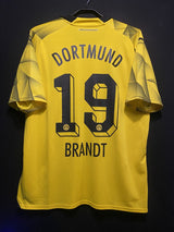 【2023/24】ドルトムント(CUP/Home)/ CONDITION:A / SIZE:XL / #19 / BRANDT