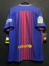 【2017/18】バルセロナ(H)/ CONDITION:New / SIZE:L / ラ・リーガパッチ / オーセンティック