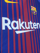 【2017/18】バルセロナ(H)/ CONDITION:New / SIZE:L / ラ・リーガパッチ / オーセンティック