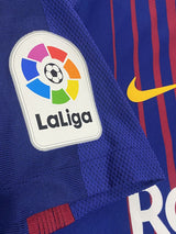 【2017/18】バルセロナ(H)/ CONDITION:New / SIZE:L / ラ・リーガパッチ / オーセンティック
