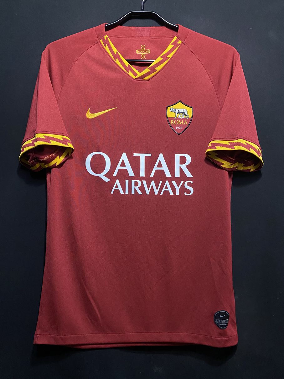 希少レア！AS Roma INA レプリカ サッカージャージ イタリア製XL LEGA SERIE A / AS ROMA (イタリア・セリエA / ASローマ