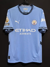 【2024/25】マンチェスター・シティ(H)/ CONDITION:A / SIZE:L / #47 / FODEN / プレミアリーグチャンピオン、No room for racismパッチ