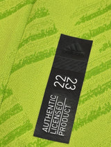 【2022/23】マンチェスター・ユナイテッド(3rd)/ CONDITION:A- / SIZE:S(日本規格)/ #34 / VAN DE BEEK / プレミア、No room for racismパッチ / オーセンティック