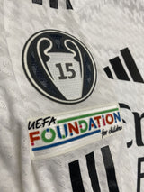 【2024/25】レアル・マドリード(H)/ CONDITION:New / SIZE:L / #19 / D.CEBALLOS / UCL仕様 / オーセンティック