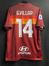 【2020/21】ASローマ(H)/ CONDITION:A- / SIZE:L / #14 / G.VILLAR / セリエAパッチ