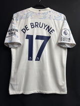 【2020/21】マンチェスター・シティ(3rd)/ CONDITION:New / SIZE:L / #17 / DE BRUYNE / プレミア、No room for racismパッチ / オーセンティック