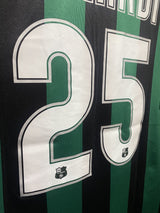 【2013/14】サッスオーロ(H)/ CONDITION:NEW / SIZE:L / #25 / BERARDI / セリエAパッチ