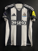 【2024/25】ニューカッスル(H)/ CONDITION:A / SIZE:S / #10 / GORDON / プレミア、No room for racismパッチ / オーセンティック