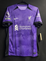 【2023/24】リバプール(3rd)/ CONDITION:New / SIZE:S / #3 / ENDO / プレミア、No room for racismパッチ / オーセンティック