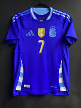 【2024/25】アルゼンチン代表(A)/ CONDITION:A / SIZE:M(日本規格)/ #7 / DE PAUL / オーセンティック