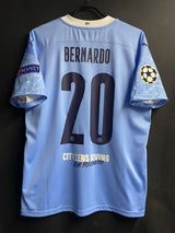 【2021】マンチェスター・シティ(H)/ CONDITION:A- / SIZE:L / #20 / BERNARDO / UCL決勝仕様