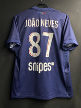 【2024/25】パリ・サンジェルマン(H)/ CONDITION:A / SIZE:M / #87 / JOÃO NEVES / 腰スポンサー