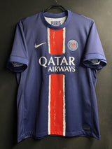 【2024/25】パリ・サンジェルマン(H)/ CONDITION:A / SIZE:M / #87 / JOÃO NEVES / 腰スポンサー