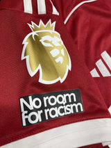 【2025/26】リバプール(H)/ CONDITION:A / SIZE:L(日本規格)/ #38 / GRAVENBERCH / プレミア優勝、No room for racismパッチ