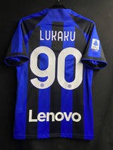 【2022/23】インテル(H)/ CONDITION:A / SIZE:S / #90 / LUKAKU / リーグ戦仕様