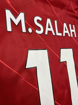 【2021/22】リバプール(H)/ CONDITION:A- / SIZE:L / #11 / M.SALAH / プレミア、NO ROOM FOR RACISMパッチ