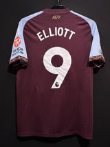 【2025/26】アストン・ヴィラ(H)/ CONDITION:NEW / SIZE:XL(日本規格)/ #9 / ELLIOT / プレミアリーグ仕様