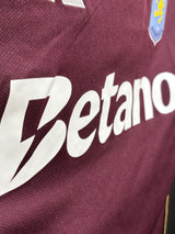 【2025/26】アストン・ヴィラ(H)/ CONDITION:NEW / SIZE:XL(日本規格)/ #9 / ELLIOT / プレミアリーグ仕様