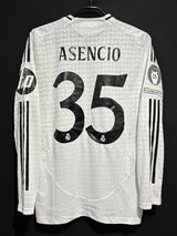 【2024/25】レアル・マドリード(H)/ CONDITION:NEW / SIZE:2XL(日本規格)/ #35 / ASENCIO / UCL仕様 / オーセンティック