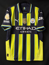 【2024/25】マンチェスター・シティ(A)/ CONDITION:NEW / SIZE:L / #19 / GÜNDOĞAN / プレミア優勝、No room for racism、CWC優勝パッチ