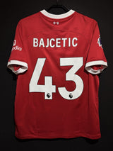 【2023/24】リバプール(H)/ CONDITION:A / SIZE:L / #43 / BAJCETIC / プレミアリーグパッチ