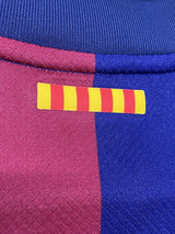 【2024/25】バルセロナ(H)/ CONDITION:B+ / SIZE:L / #19 / LAMINE YAMAL / ラ・リーガパッチ、ロゴのみスポンサー