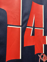 【2025/26】パリ・サンジェルマン(H)/ CONDITION:NEW / SIZE:M / #14 / D.DUÉ / ザ・ウィークエンド コラボマーキング