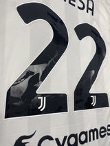 【2021/22】ユベントス(H)/ CONDITION:New / SIZE:XO(日本規格)/ #22 / CHIESA / リーグ戦仕様