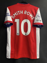 【2021/22】アーセナル(H)/ CONDITION:A / SIZE:L(日本規格)/ #10 / SMITH ROWE / プレミア、NO ROOM FOR RACISMパッチ