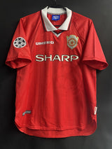 【1998/99】マンチェスター・ユナイテッド(UCL/Home)/ CONDITION:A / SIZE:M / #7 / BECKHAM / UCLパッチ