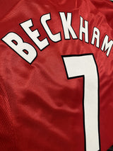 【1998/99】マンチェスター・ユナイテッド(UCL/Home)/ CONDITION:A / SIZE:M / #7 / BECKHAM / UCLパッチ