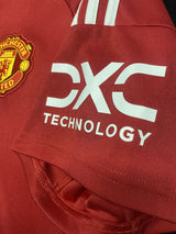 【2024/25】マンチェスター・ユナイテッド(H)/ CONDITION:A / SIZE:3XL(日本規格)/ #11 / HØJLUND / プレミア、No room for racismパッチ