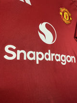 【2024/25】マンチェスター・ユナイテッド(H)/ CONDITION:A / SIZE:3XL(日本規格)/ #11 / HØJLUND / プレミア、No room for racismパッチ