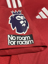 【2024/25】マンチェスター・ユナイテッド(H)/ CONDITION:A / SIZE:3XL(日本規格)/ #11 / HØJLUND / プレミア、No room for racismパッチ