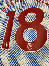 【2021/22】マンチェスター・ユナイテッド(A)/ CONDITION:New / SIZE:O(日本規格)/ #18 / B.FERNANDES / プレミア、No room for racismパッチ