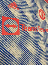 【2021/22】マンチェスター・ユナイテッド(A)/ CONDITION:New / SIZE:O(日本規格)/ #18 / B.FERNANDES / プレミア、No room for racismパッチ