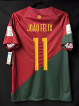 【2022】ポルトガル代表(H)/ CONDITION:NEW / SIZE:M / #11 / JOÃO FÉLIX / カタールW杯ガーナ代表戦仕様