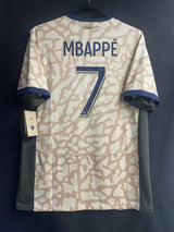 【2023/24】パリ・サンジェルマン(4th)/ CONDITION:New / SIZE:L / #7 / MBAPPÉ