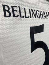 【2024/25】レアル・マドリード(H)/ CONDITION:New / SIZE:M / #5 / BELLINGHAM / UCL仕様 / オーセンティック